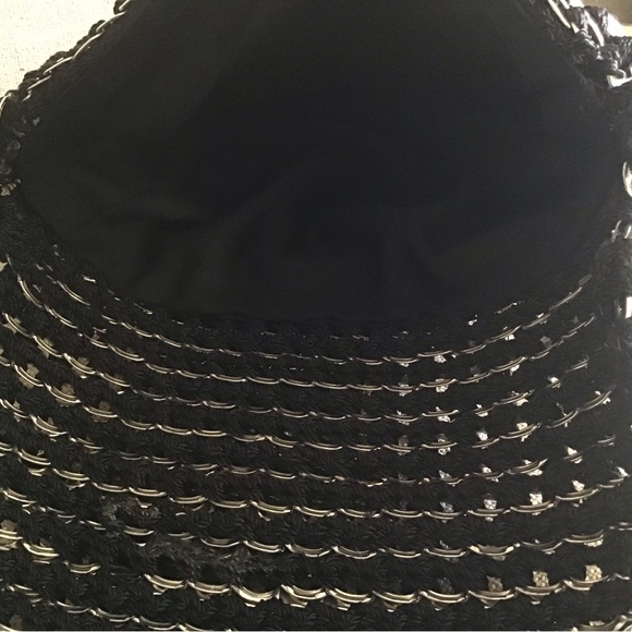 Unique Shoulder Bag Silver/Black   Recycled upcycled - Picture 3 of 3